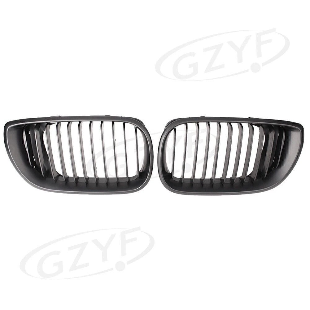 Set of 2 Upper Bumper Mesh Grille for BMW E46 Touring Saloon (2002–2005)