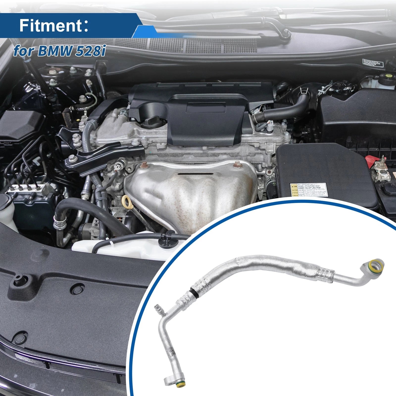 A/C Refrigerant Liquid Hose for BMW 528i (No. 64539359041)