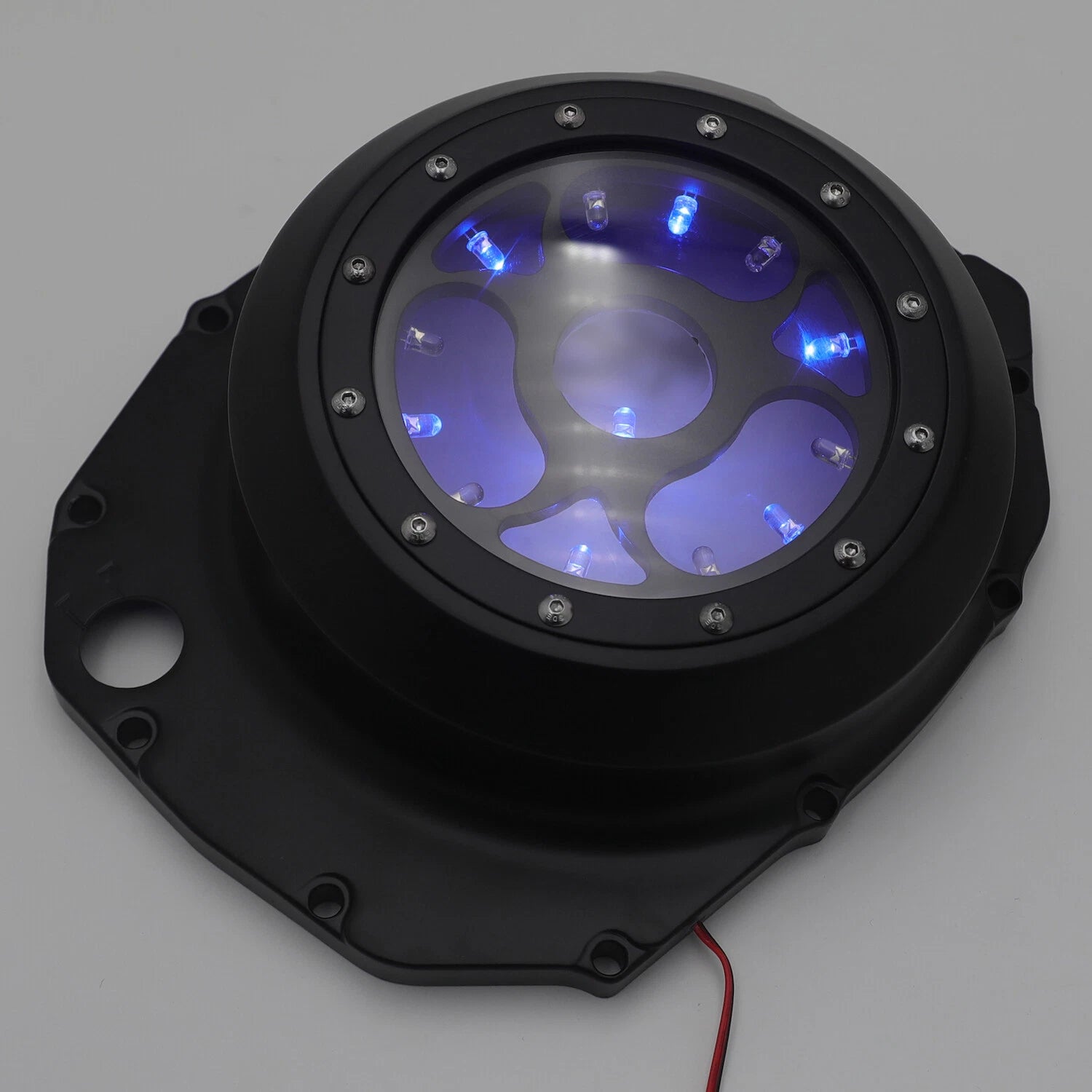 Sequential LED Engine Clutch Cover for Suzuki GSXR1300 Hayabusa (1999–2020)