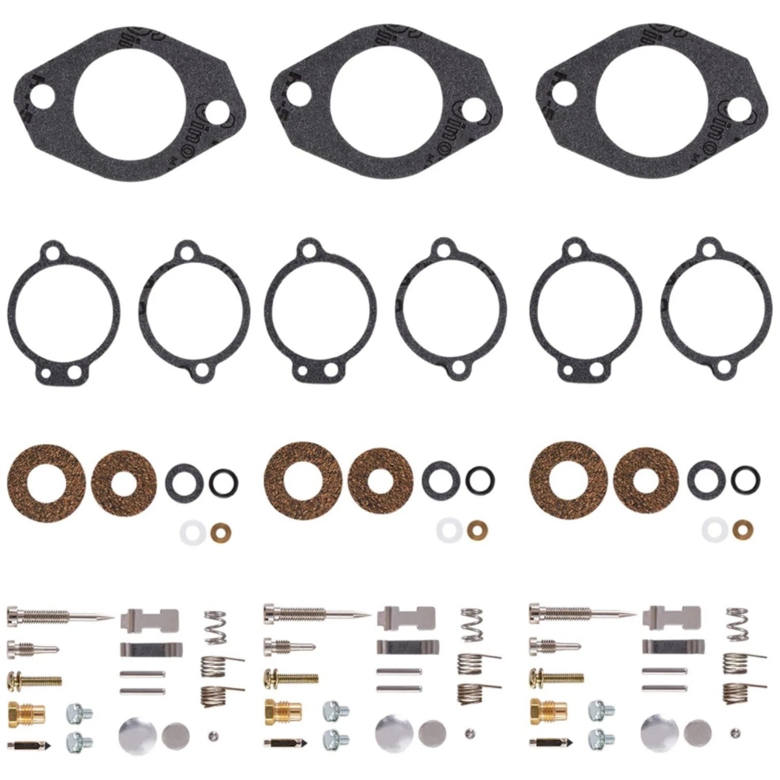 3 Carburetor Repair Kits for Mercury 65-150 Inlines (1395-5109-1)