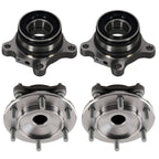 Set of 2 Wheel Hub Bearings for Lexus GX470 (2003–2009) Front Rear Assembly