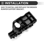 Right Front Bumper Retainer Bracket No. 86514C5000 for Kia Sorento (2016–2020)