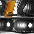 Headlight Bumper Signal Lamp for Chevy Avalanche Silverado (2003–2007)