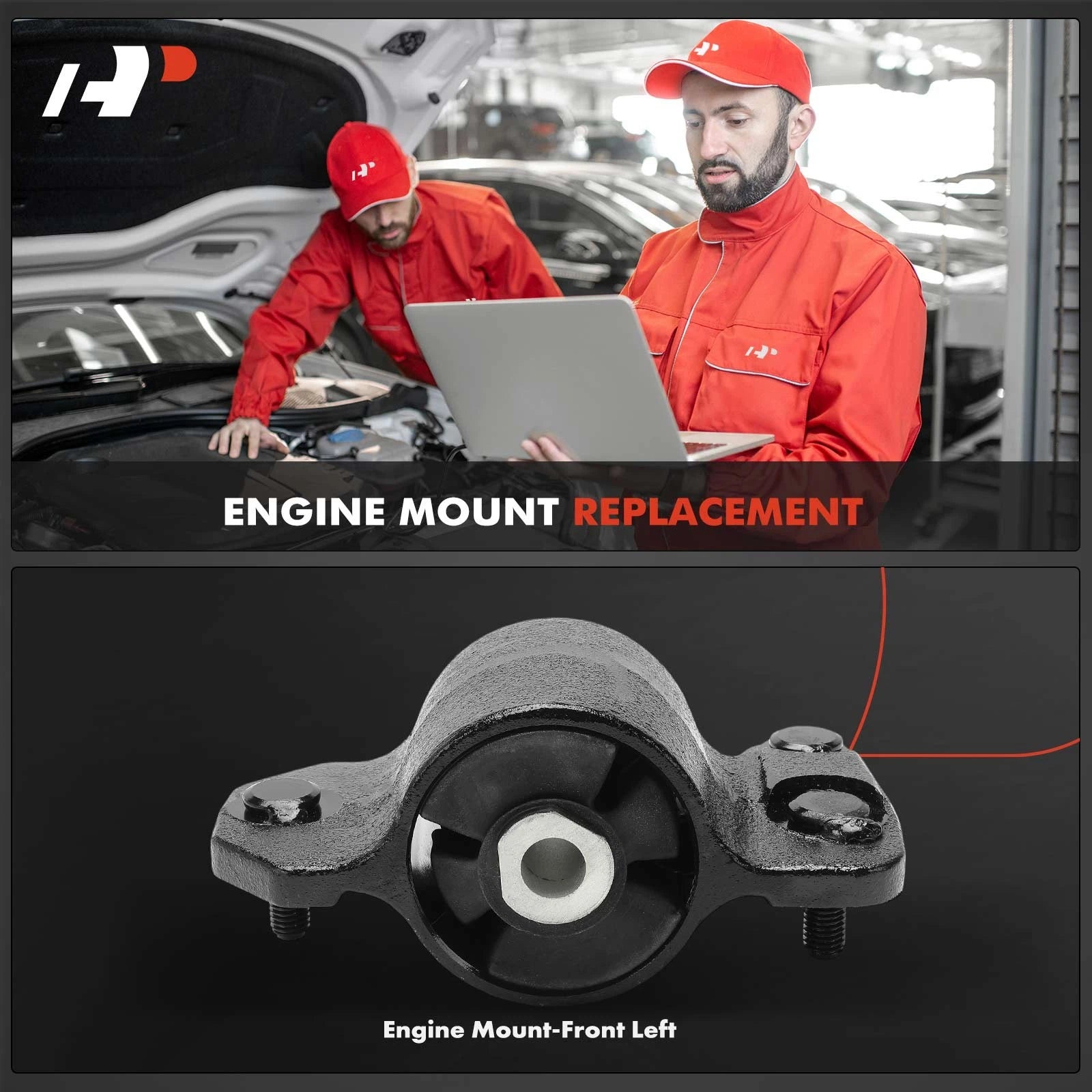 Front Left Engine Mount for Ford F-250 F-350 F-450 Super Duty (2008–2016)
