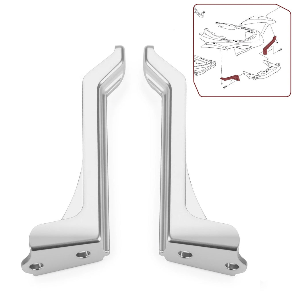 Rear Fender Brackets for Kawasaki KFX450R (2008–2014) L+R