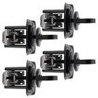 4X Truck Bed Tie Down Anchors for GMC Sierra 2500 HD (2015–2023) 23146899 Plastic