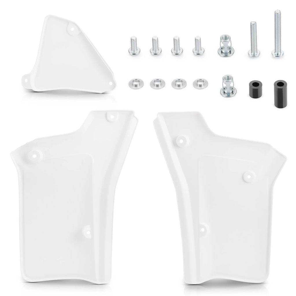 Set of 2 Side Panel Covers for Honda XR200R (1984–2002) White