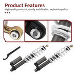 2 x Rear Left Right Shocks Absorbers for Polaris RZR S 800 EFI (2009–2012)