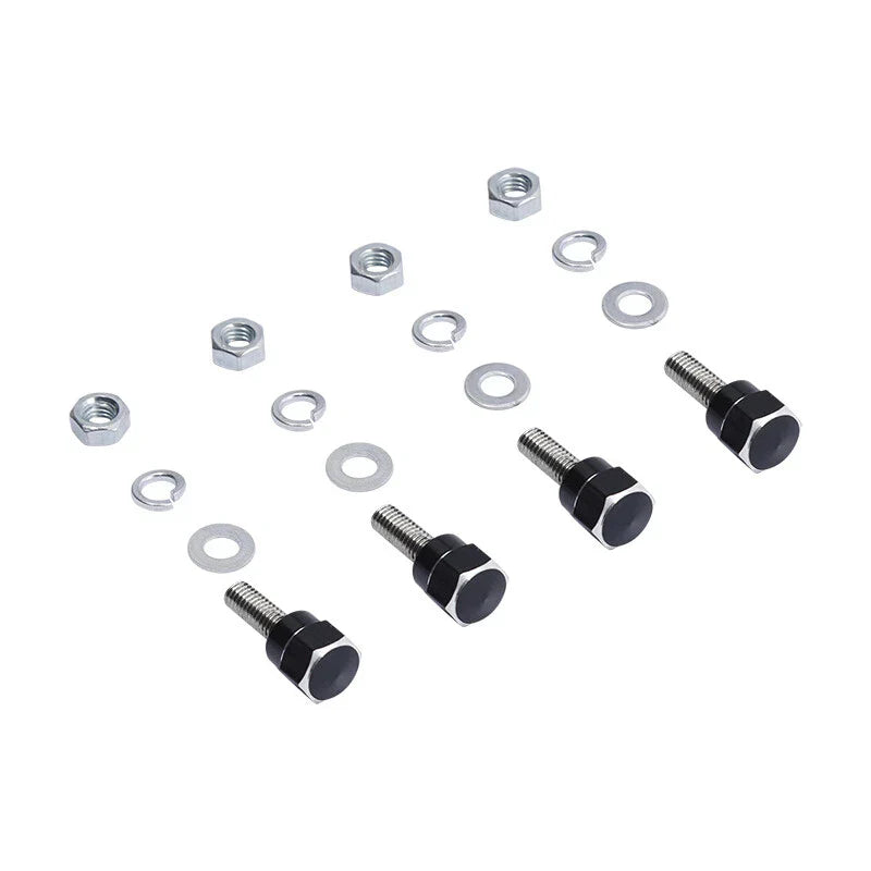 4 x Hex License Plate Frame Bolts for Harley Touring Street Glide Softail