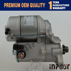 Starter for Kubota K008 D722 GL5500 GL6500 D1005 D905 D1105 (–YYYY) 028000-8321