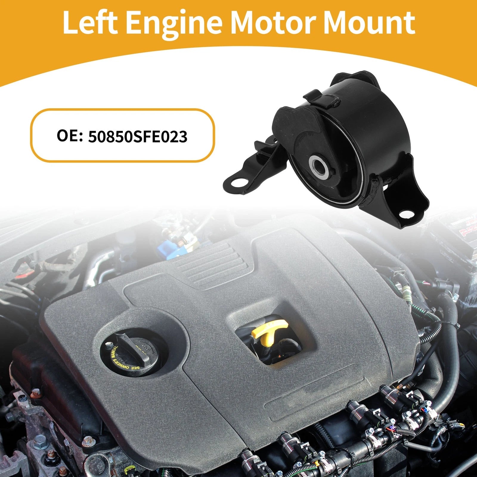 Engine Motor Left Mount for Honda Odyssey RB3 (2009–2014) 2.4L