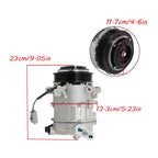 A/C Compressor for Jeep Cherokee (2014–2021) and Chrysler 200 (2015–2017)