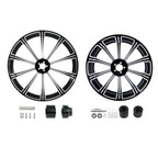 21" Front 18" Rear Wheel Rim w/ Hub Belt Pulley for Harley Touring (2009–2023)