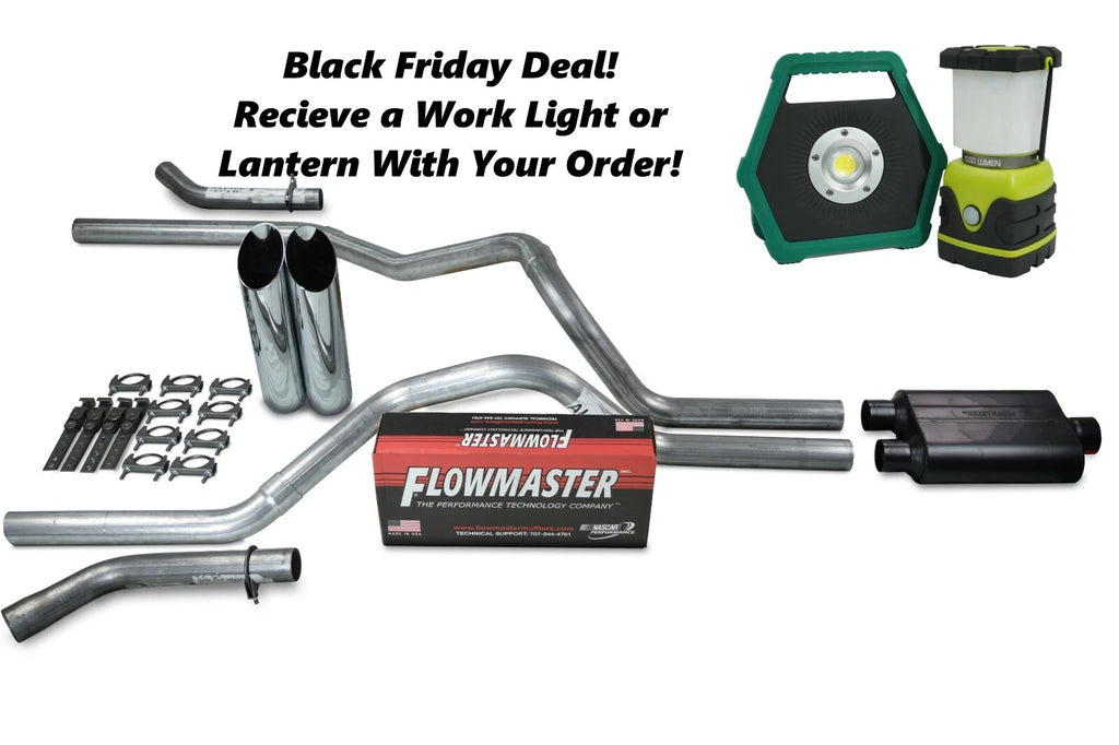 Dual Exhaust Kit for Ram 1500 (2019–2023) - Flowmaster Super 44, 2.5"
