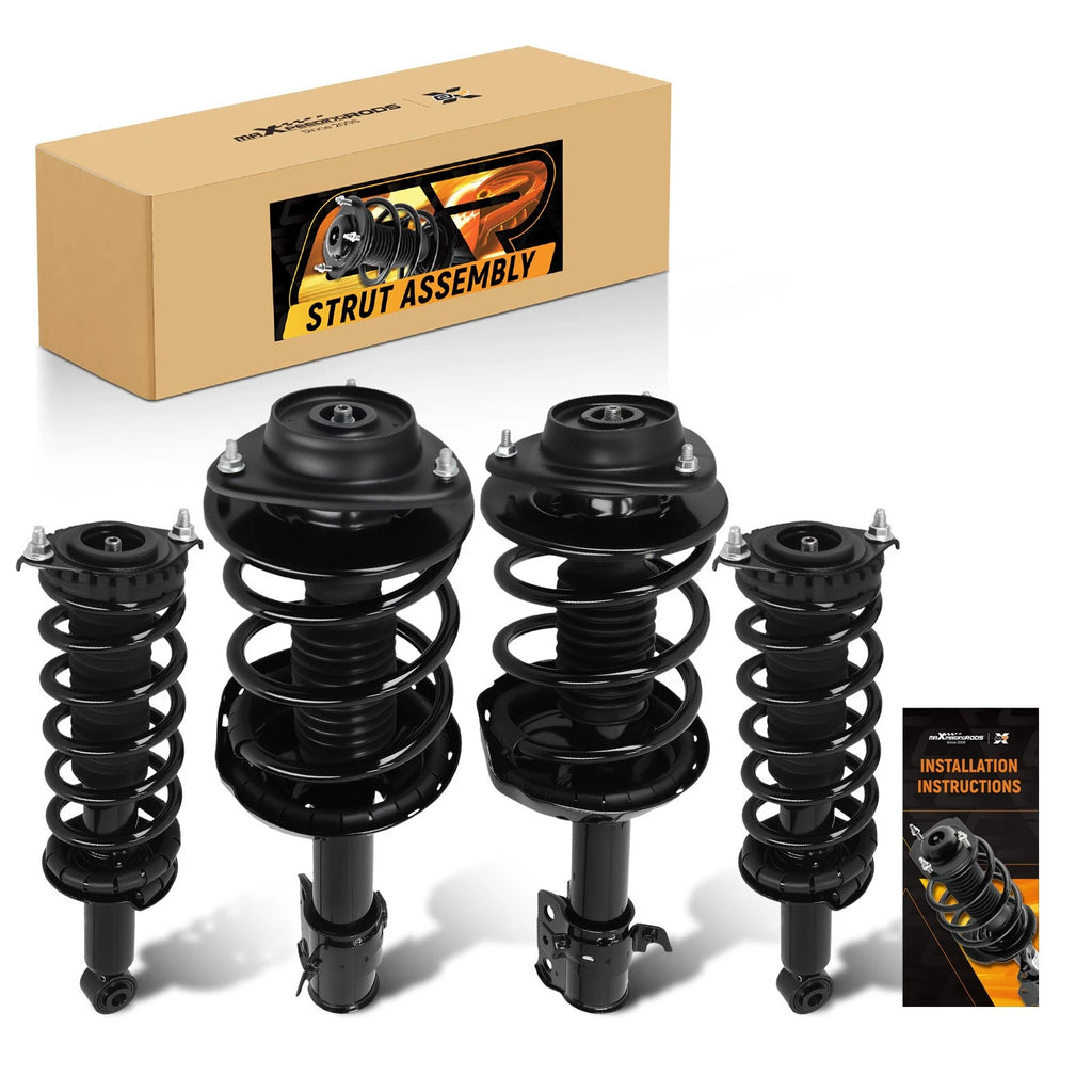 Set of 4 Complete Shocks Struts with Spring for Subaru Legacy (2005–2009)