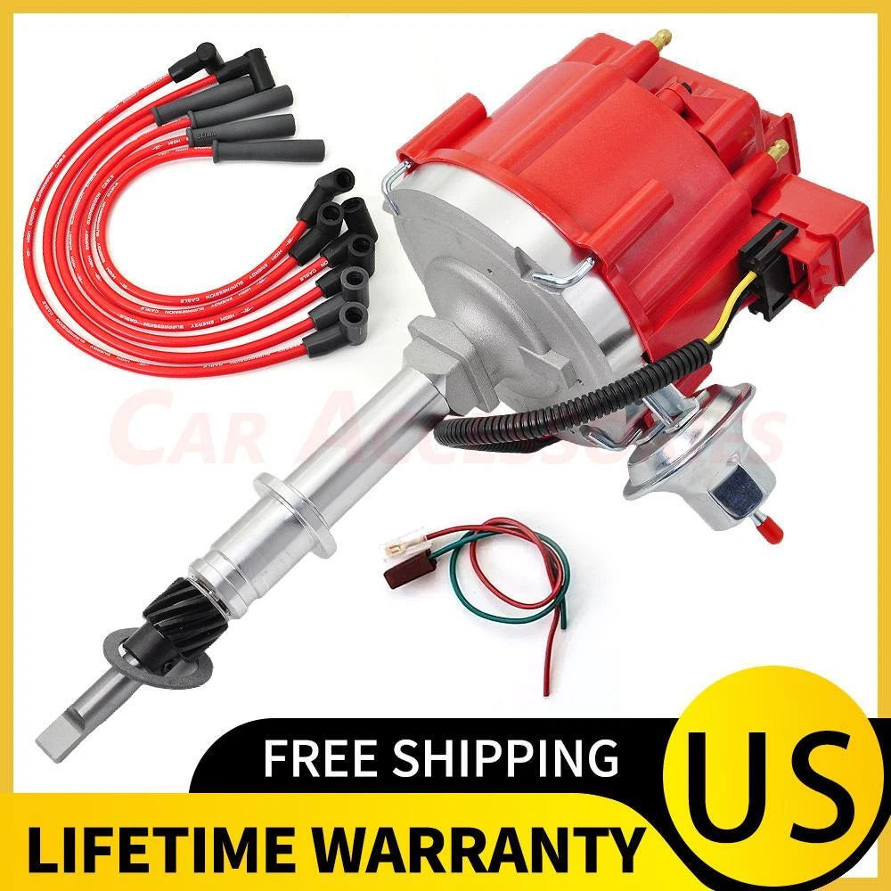 HEI Ignition Distributor Set for AMC Jeep CJ5 CJ7 (1972–1986) 4.0L 4.2L 232 258