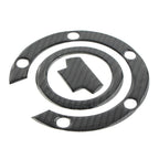Carbon Fiber Look Fuel Cap Gel Protector for Yamaha YZF R6 (2006-2017)