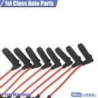 Spark Plug Wires Set for Chevy GMC LS1 Vortec Cadillac (1999–2007)