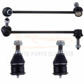 Set of 4 Front Lower Ball Joints & Sway Bar Links for Ford Taurus (1996–2007)
