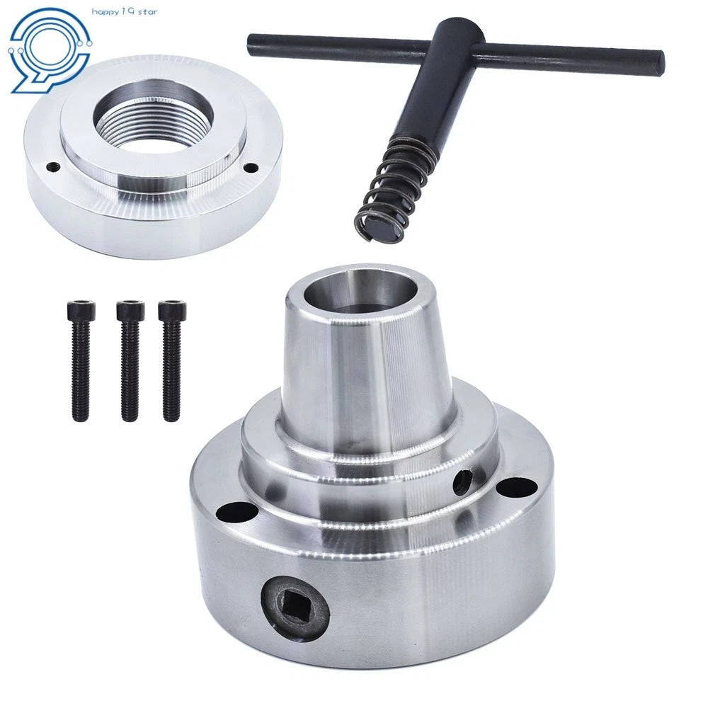 5" Collet Lathe Chuck for 2-1/4" x 8 Threaded Hole Connection