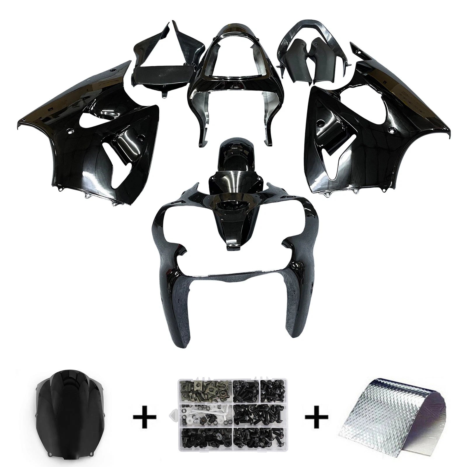 Injection Fairing Kit for Kawasaki ZX6R 636 (2000–2002) ZZR600 (2005–2008) #2