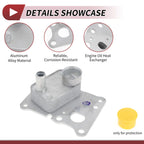 Engine Oil Cooler for Mercedes-Benz C250 (2012–2015) No.A2711801010