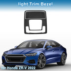 Front Row Light Trim Bezel for Honda ZR-V (2022) Carbon Fiber Black