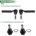 4pcs Front Suspension Tie Rod End for Chevrolet Tahoe (No. ES800223/K6541)