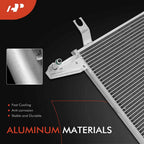 A/C Condenser with Bracket for Ford F-150 F-250 F-350 Bronco (1994–1997)