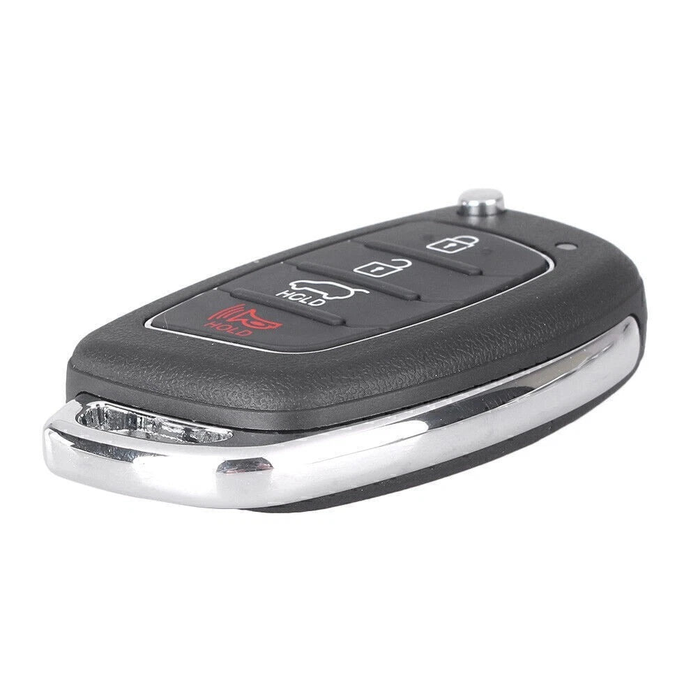Set of 2 Remote Smart Key Fob Shell Covers for Hyundai Santa Fe (2013–2014)