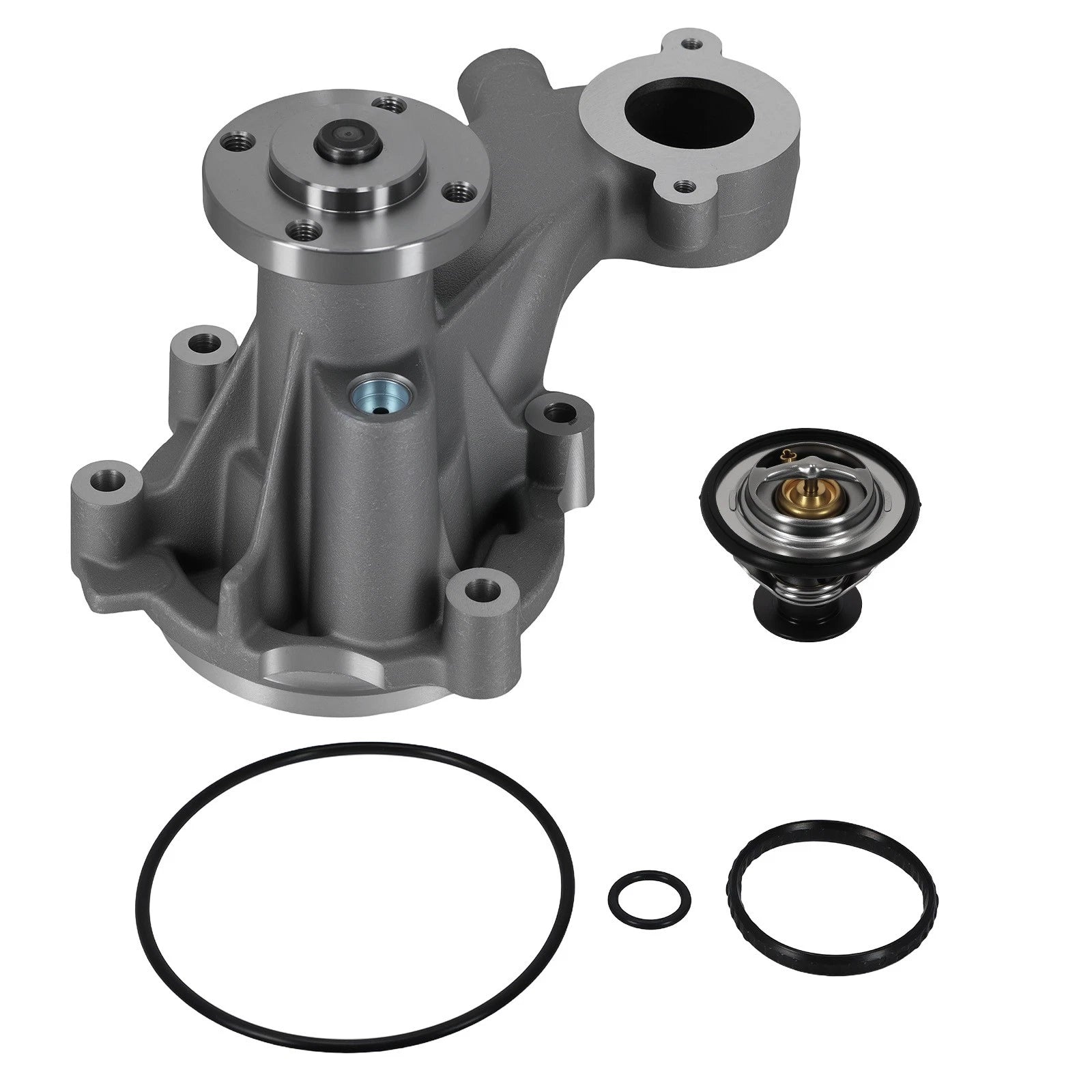 Coolant Water Pump with Thermostat for Ford Lobo 5.0L 302Cu (2011–2015) 1253270