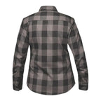 Armored Motorcycle Riding Flannel Jacket Shirt for Ladies (Medium)