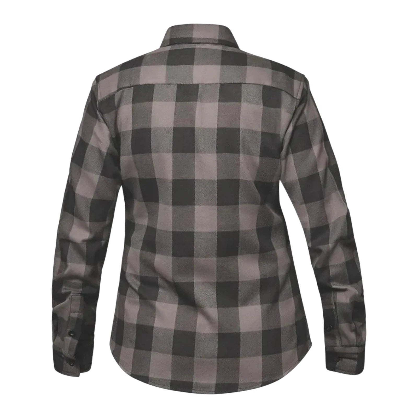 Armored Motorcycle Riding Flannel Jacket Shirt for Ladies (Medium)