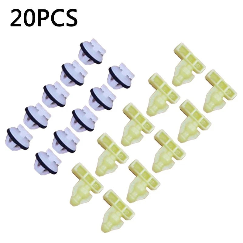 Set of 4 Wheel Car Clips for