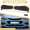 Pair Fog Light Covers for Chevrolet Malibu (2016–2018) 23478393 23478394