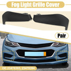 Pair Fog Light Covers for Chevrolet Malibu (2016–2018) 23478393 23478394