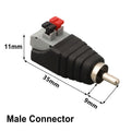 Speaker Wire AV Cable with Male Female Connector Adapter for Easy Connection