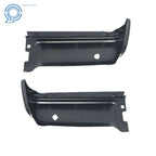 Set of 2 Steel Rear Bumper Ends for Ford F150 (2009–2014) Black Primered