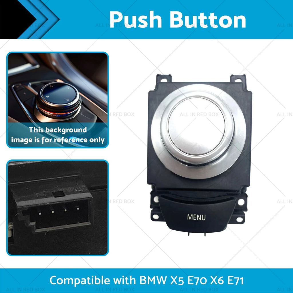 IDrive Media Switch for BMW X5 X6 (2007–2011) Replaces 65829125349