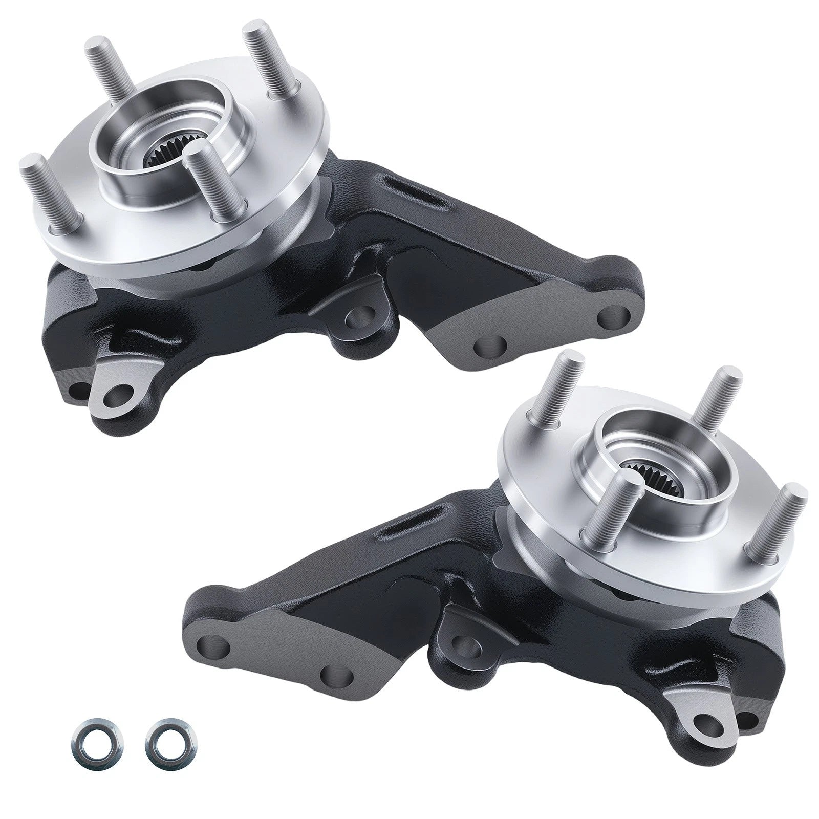 Wheel Bearing Hub Knuckle Assembly Front/Right/Left for Nissan Versa Note (2014–2019)