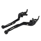 CNC Black Extendable Brake Clutch Levers for BMW C600 SPORT C650GT (11-17)