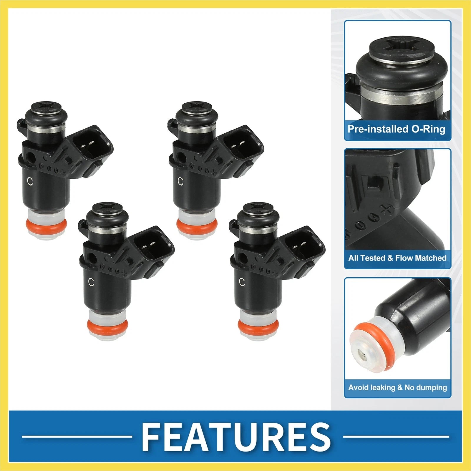 Fuel Injector 16450-PLC-003 for Honda Civic (2001–2005) DX