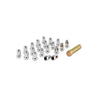20pcs Alloy Wheel Lock Nuts Set Chrome for MX-5 NA/NB (1989-2005)