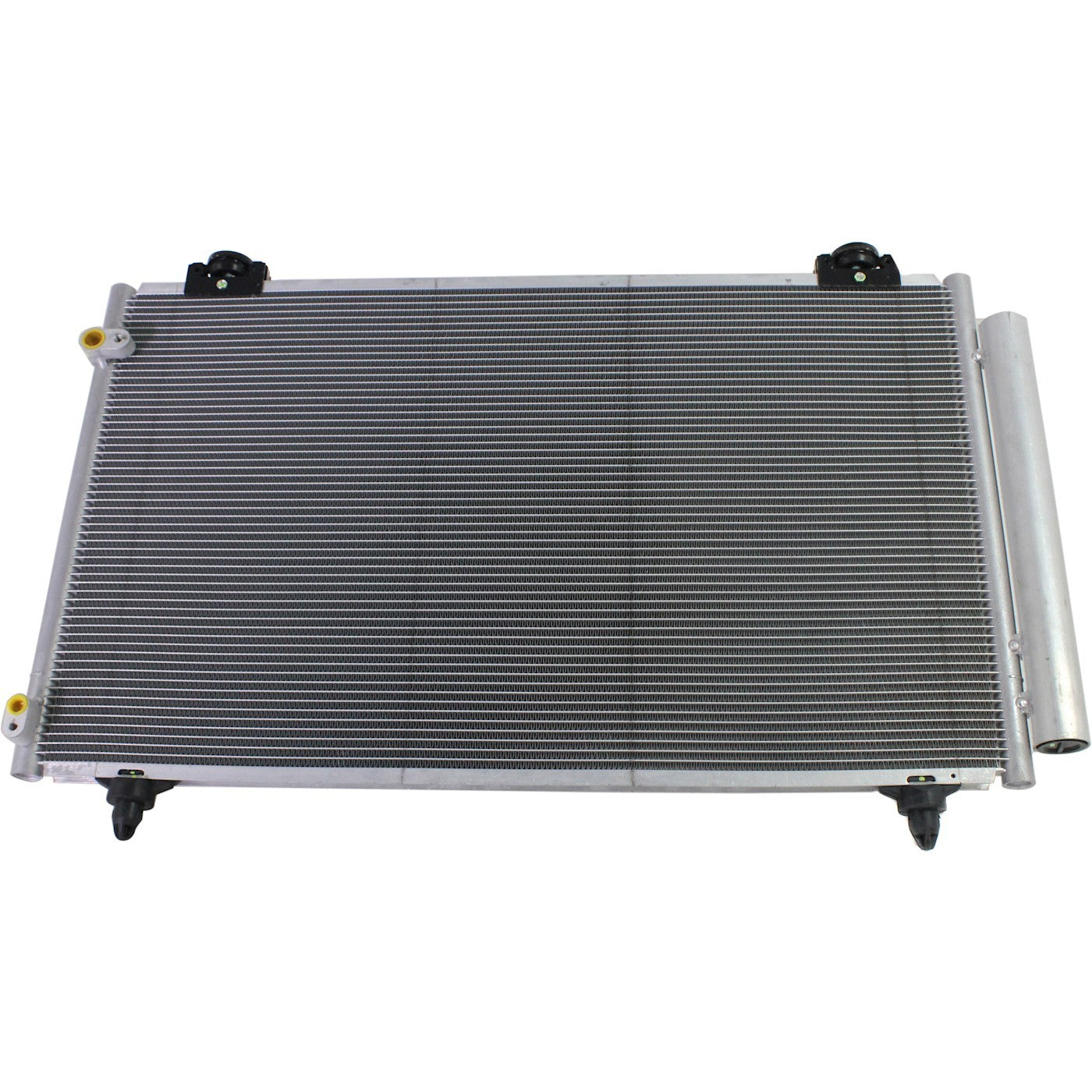 AC condenser for Toyota Corolla Matrix (2005–2008) with receiver drier Aluminum