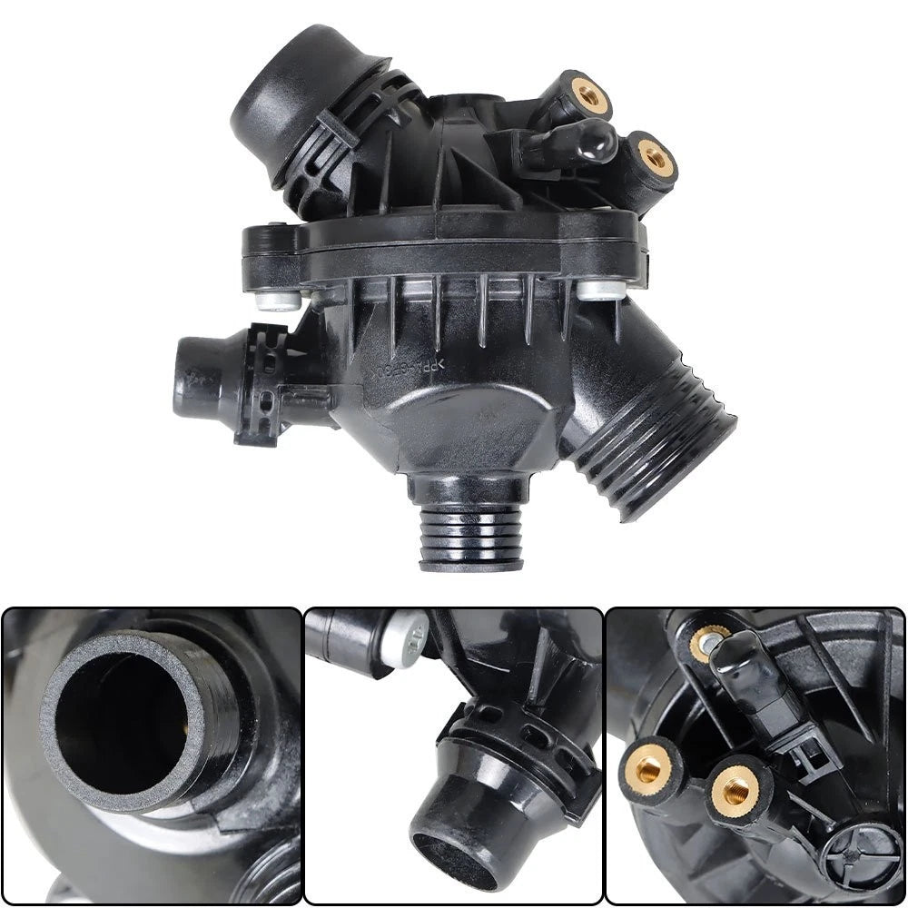 Water Pump with Thermostat for BMW 128i 325i 328i 528i 530i X3 (2008–2013) 11517586925
