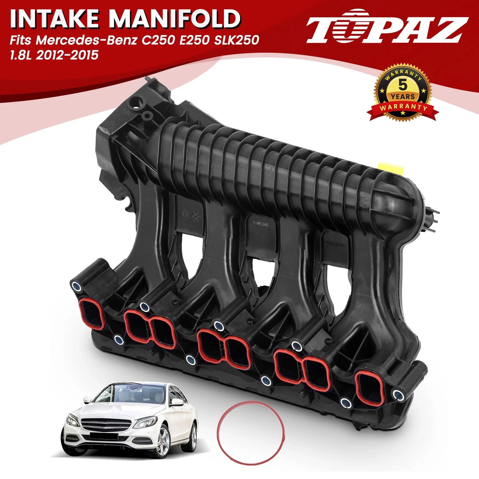 Intake Manifold for Mercedes-Benz C250 E250 SLK250 (2012–2015)