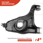Front Left Lower Control Arm Ball Joint for Dodge Durango Dakota (1997-2004)