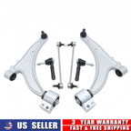 6X Aluminium Front Suspension Kit for Chevy Malibu Buick Regal LaCrosse (2013–2015)