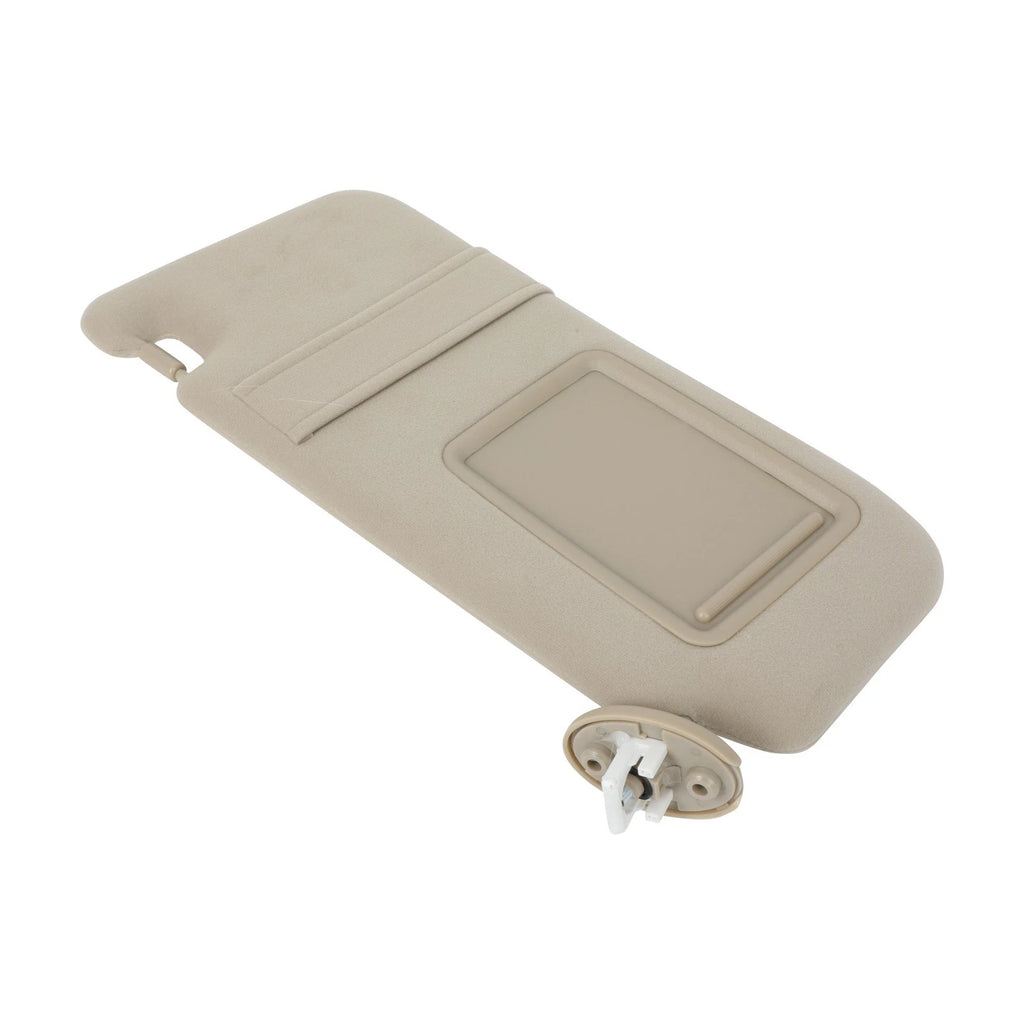 Left Driver Side Sun Visor for Toyota Venza (2009–2016) - Ivory Beige Tan