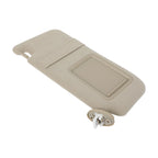 Left Driver Side Sun Visor for Toyota Venza (2009–2016) - Ivory Beige Tan
